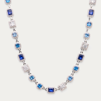 SILVER MELANGE NECKLACE