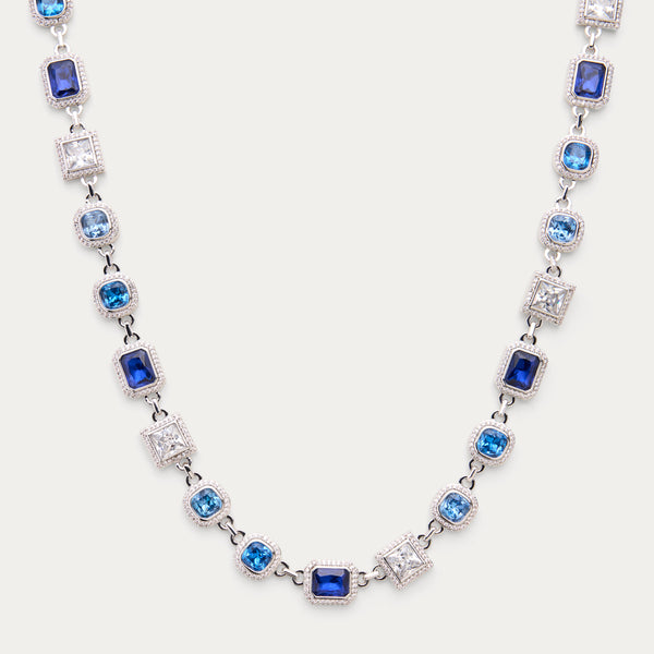 SILVER MELANGE NECKLACE