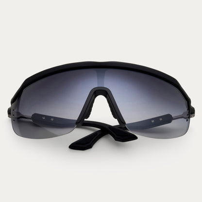 BLACK SILVER FLASH WINDSHIELD