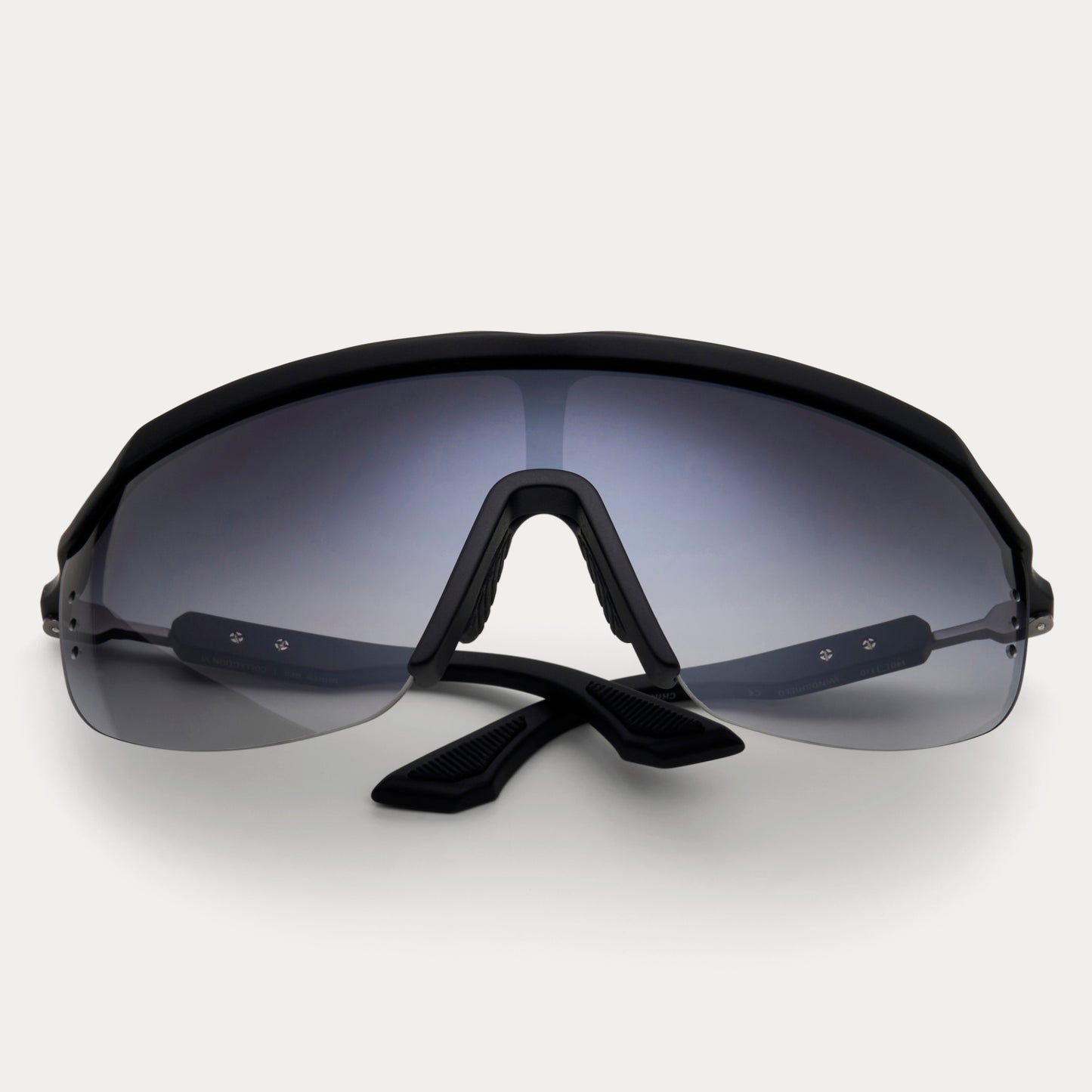 BLACK SILVER FLASH WINDSHIELD