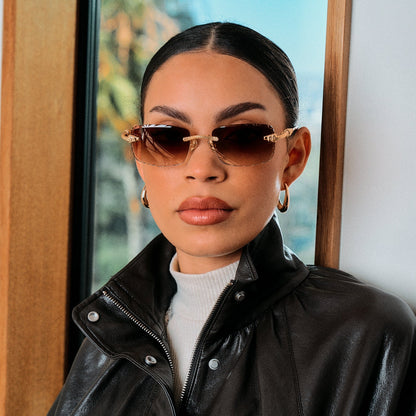 BROWN SERPENT GEM CUT