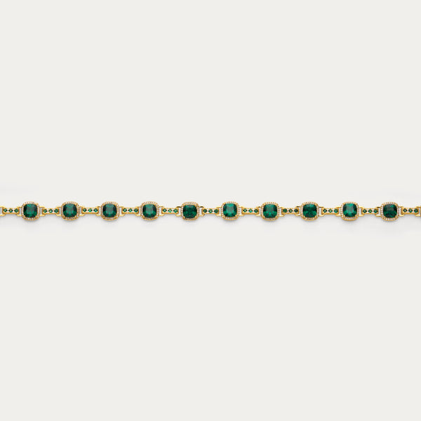 GOLD GLACIER NECKLACE