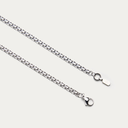 SILVER HELIX CHAIN 4mm