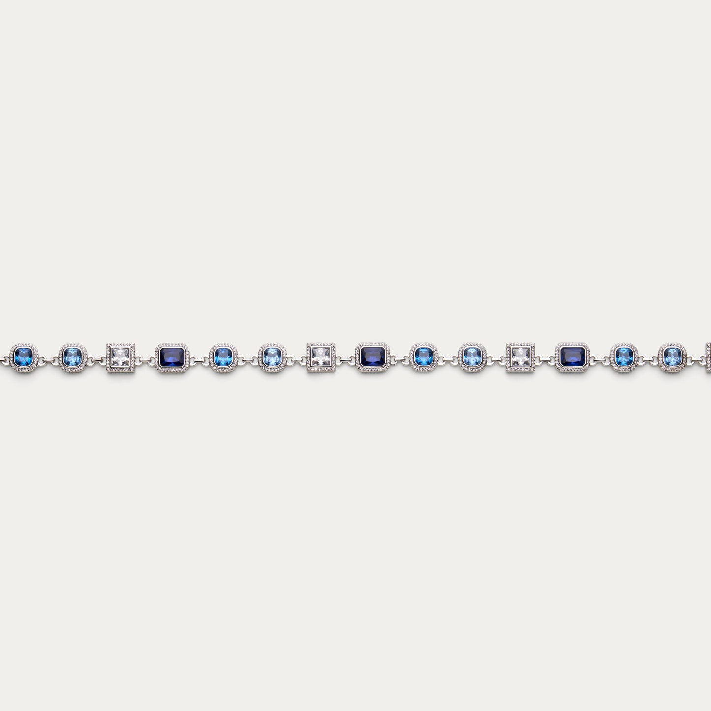 SILVER MELANGE NECKLACE