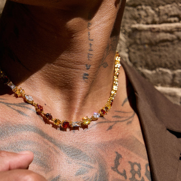 GOLD CONSTELLATION NECKLACE 5mm