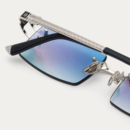 DARK BLUE FLASH SILVER AUTHENTIC II
