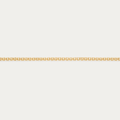 GOLD HELIX CHAIN 4mm