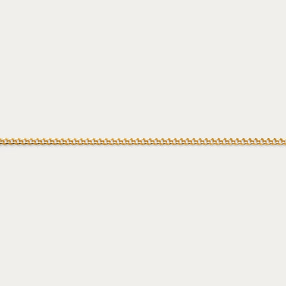 GOLD CUBAN LINK CHAIN 4mm