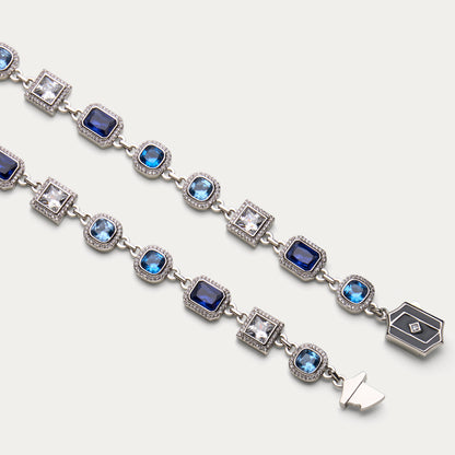 SILVER MELANGE NECKLACE