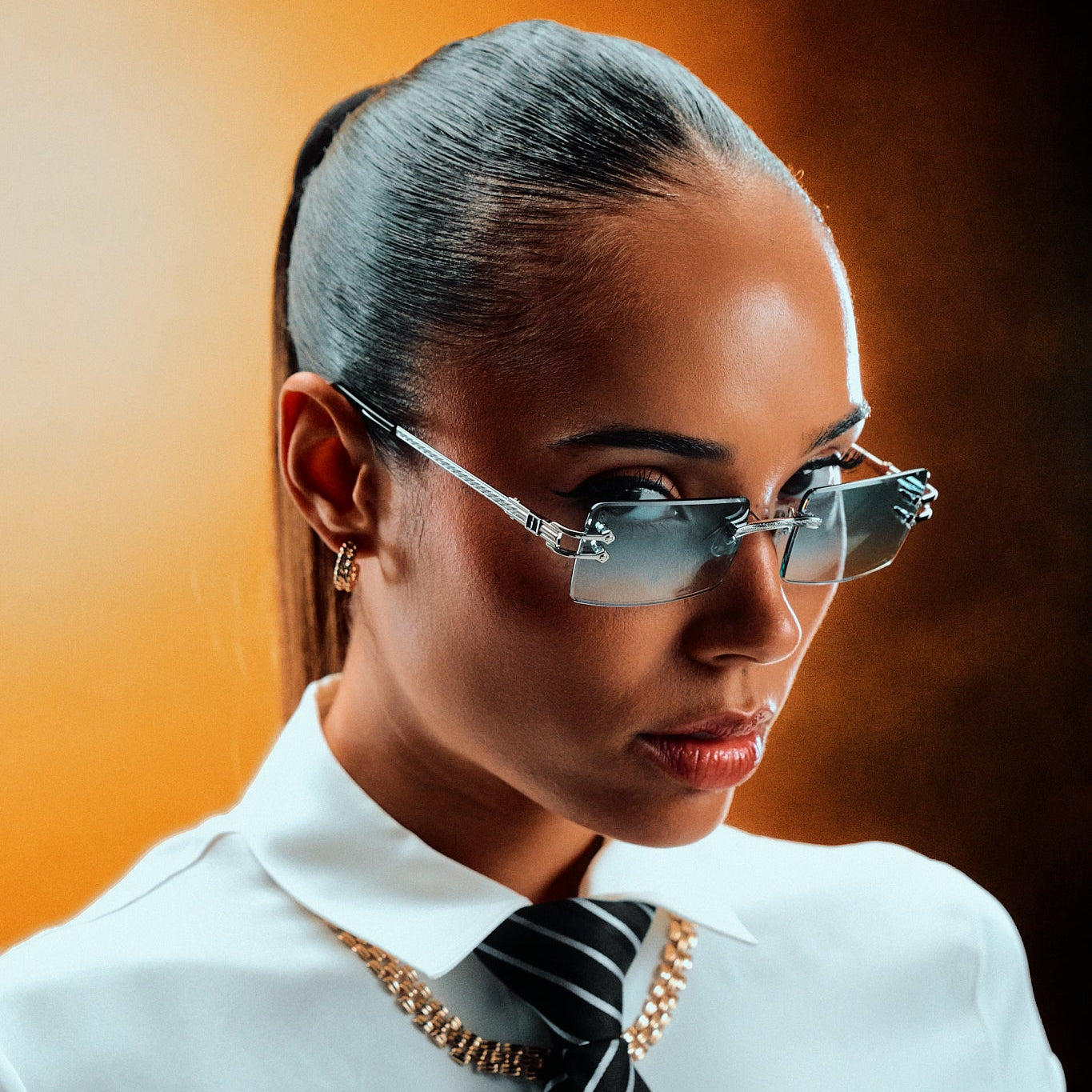 DARK BLUE FLASH SILVER AUTHENTIC II