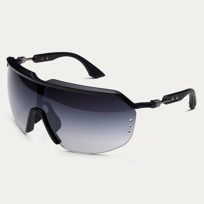 BLACK SILVER FLASH WINDSHIELD