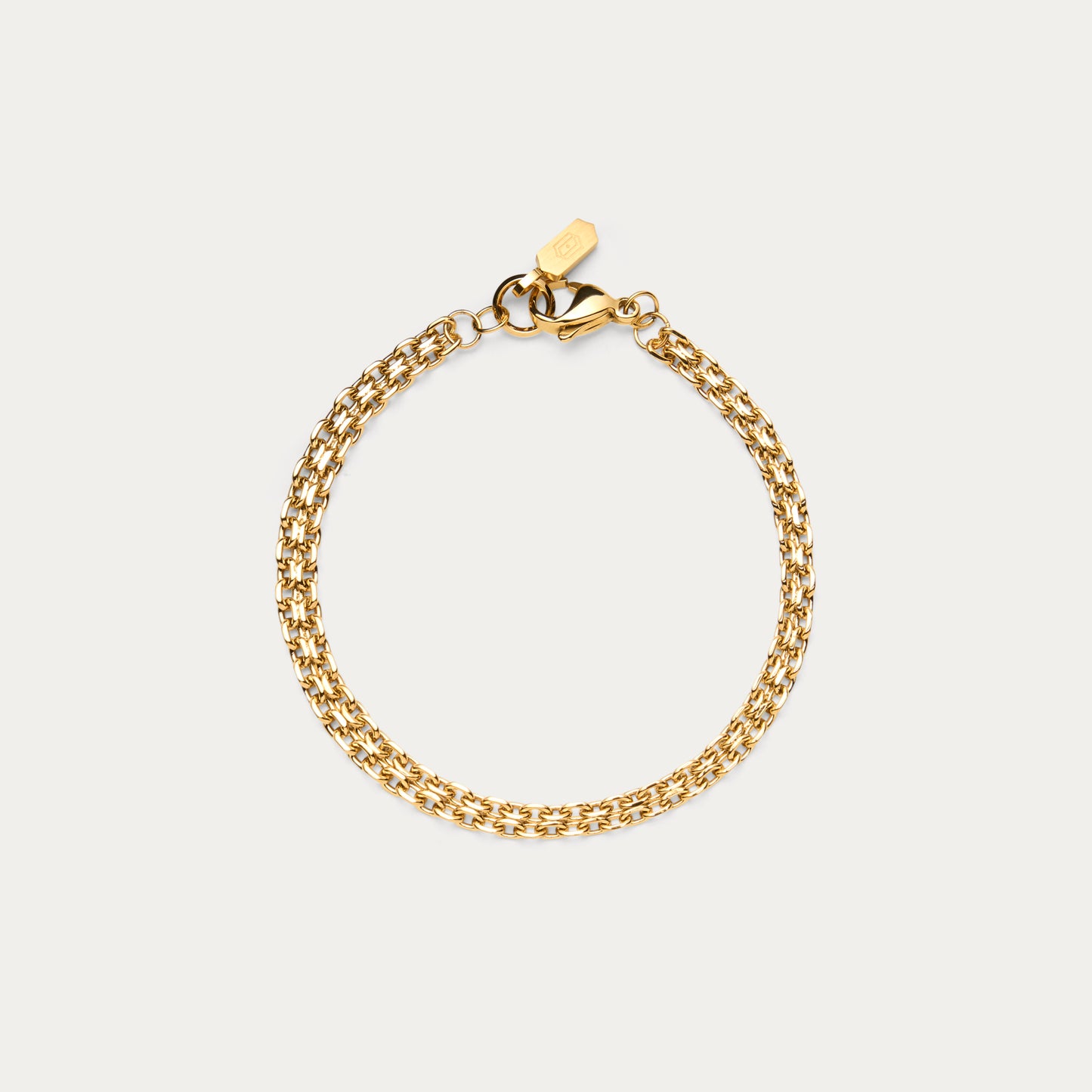 GOLD HELIX BRACELET 4mm