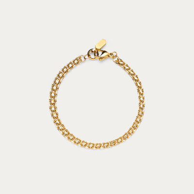GOLD HELIX BRACELET 4mm