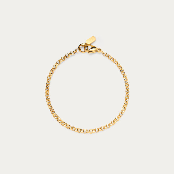 GOLD ANELLO BRACELET 3mm