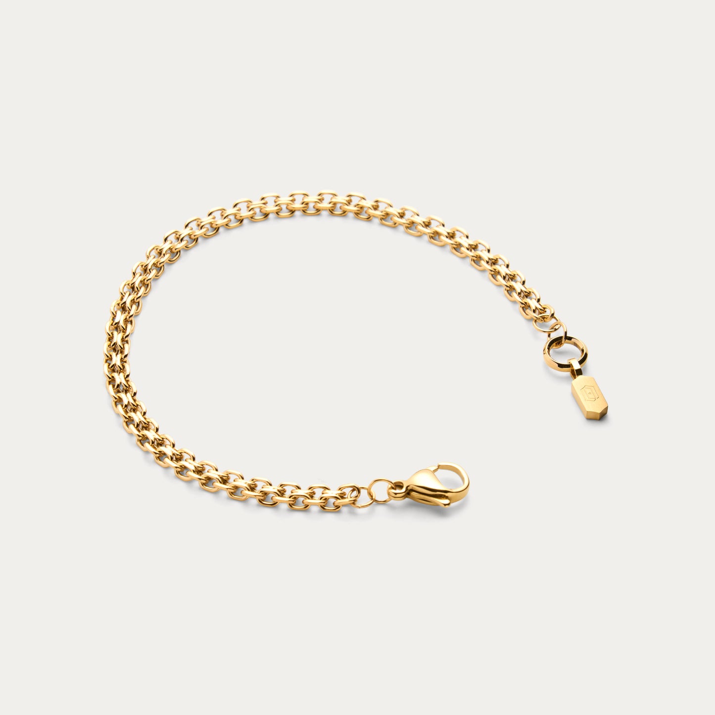 GOLD HELIX BRACELET 4mm
