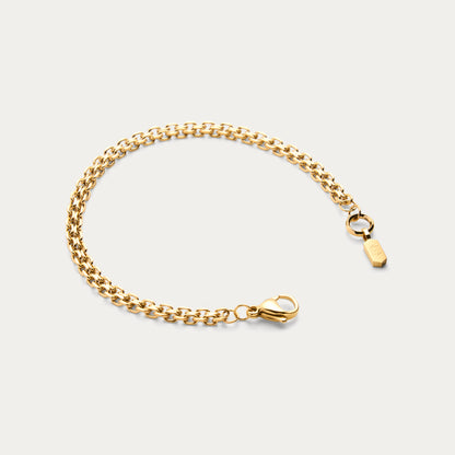 GOLD HELIX BRACELET 4mm