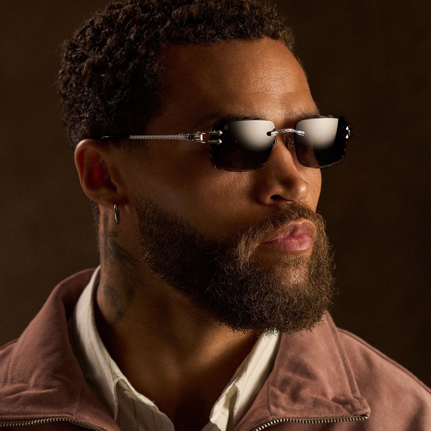 BLACK TINT SILVER SIGNATURE GEM CUT