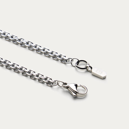 SILVER HELIX BRACELET 4mm