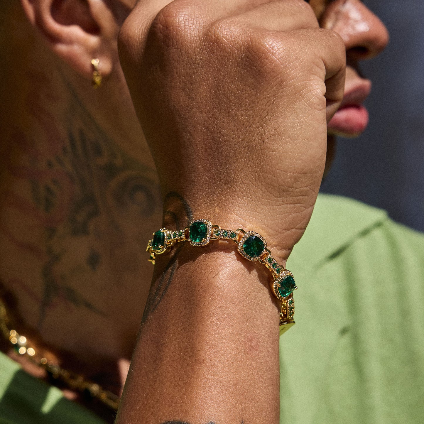 GOLD GLACIER BRACELET