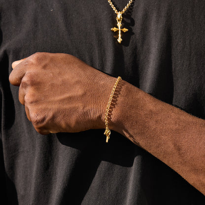 GOLD ANELLO BRACELET 3mm