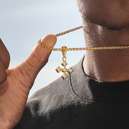 GOLD SISTINE PENDANT