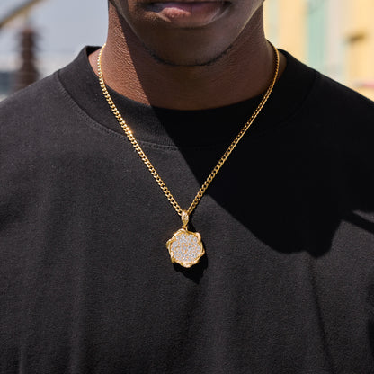 GOLD OROBOROS PENDANT