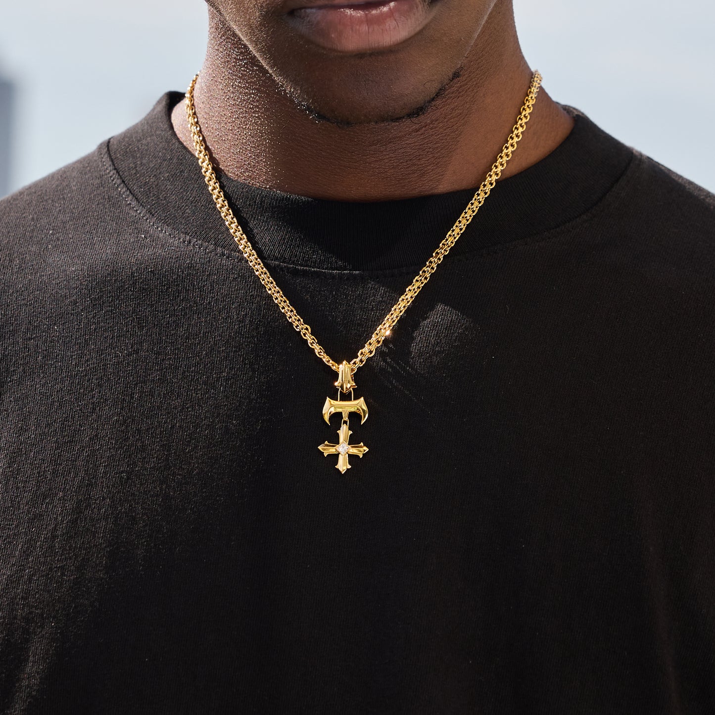 GOLD HELIX CHAIN 4mm