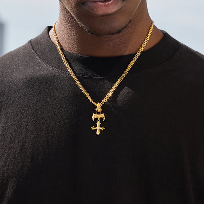 GOLD HELIX CHAIN 4mm