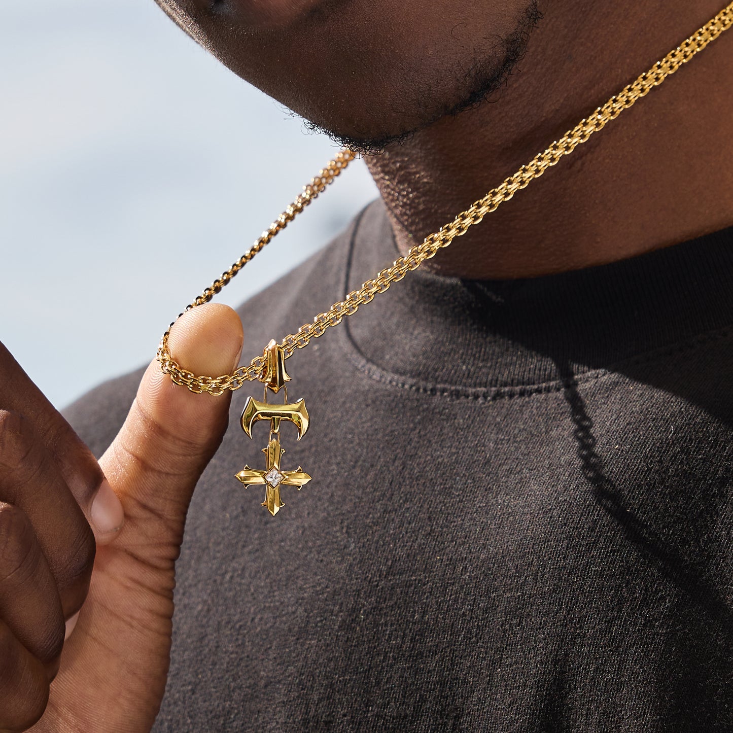 GOLD HELIX CHAIN 4mm