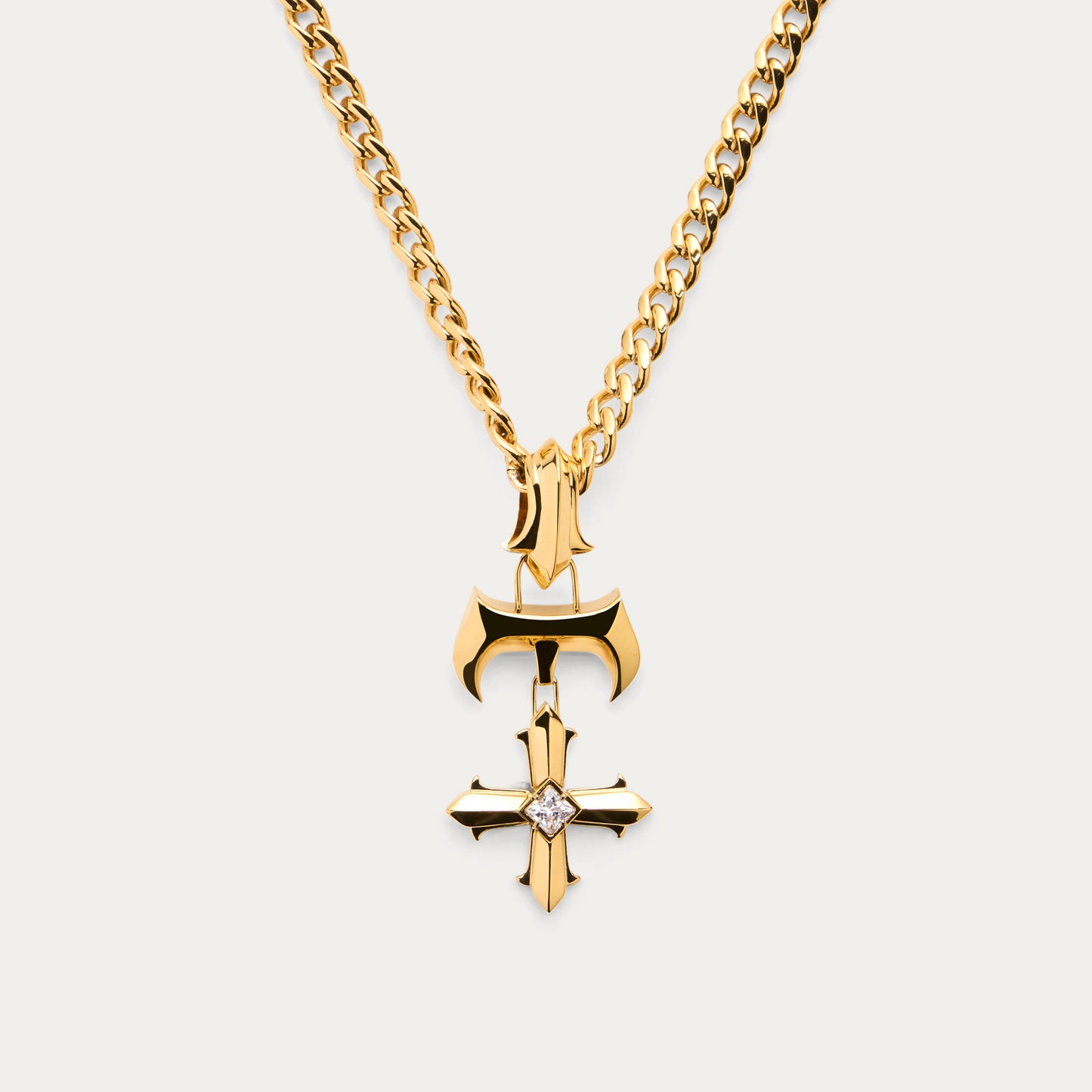 GOLD SAINT PENDANT