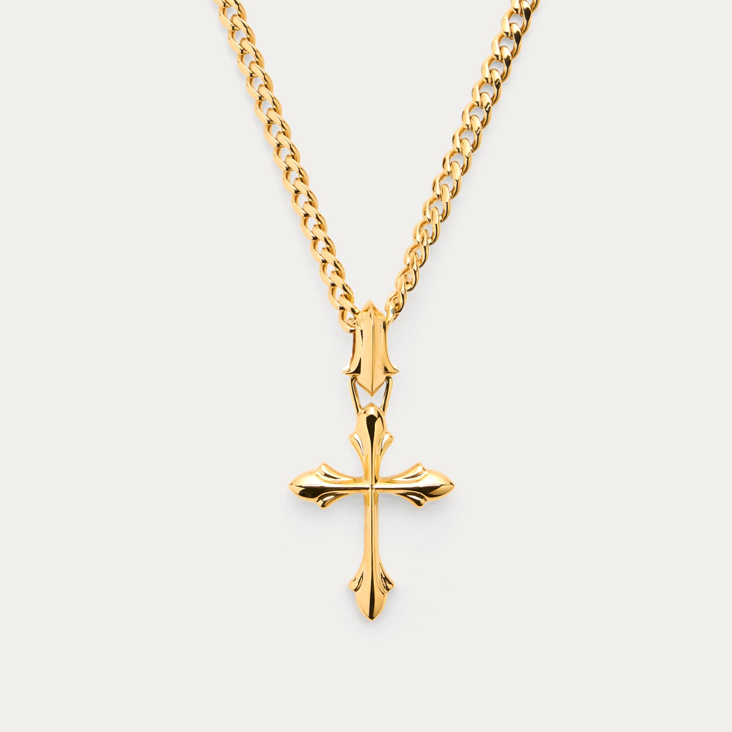 GOLD BISHOP PENDANT