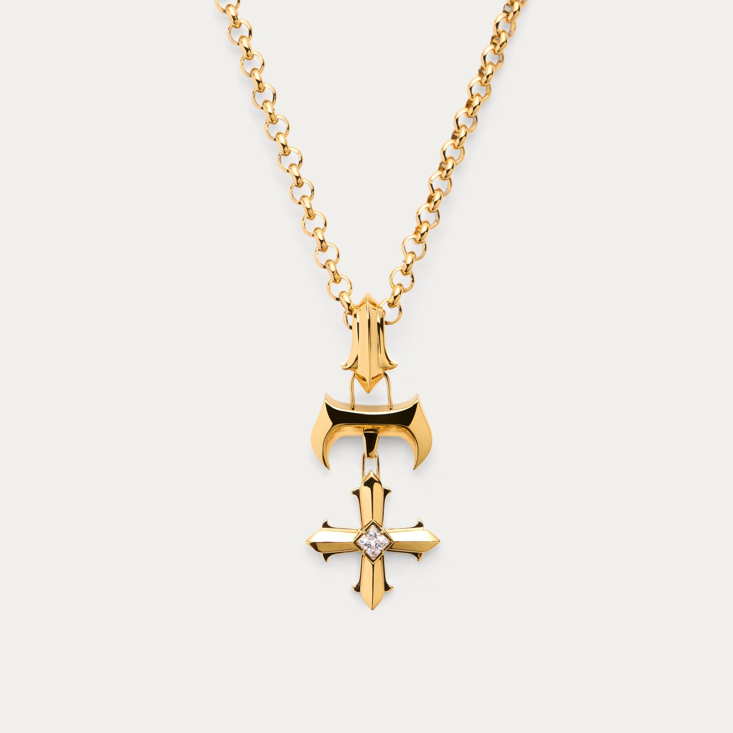 GOLD SAINT PENDANT