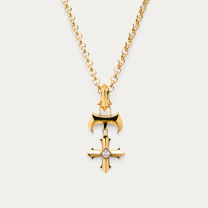 GOLD SAINT PENDANT