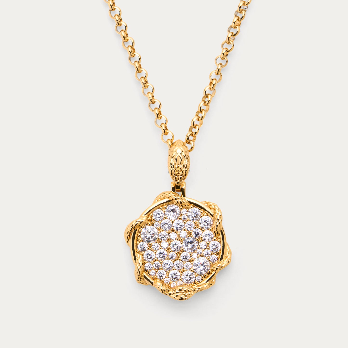 GOLD OROBOROS PENDANT