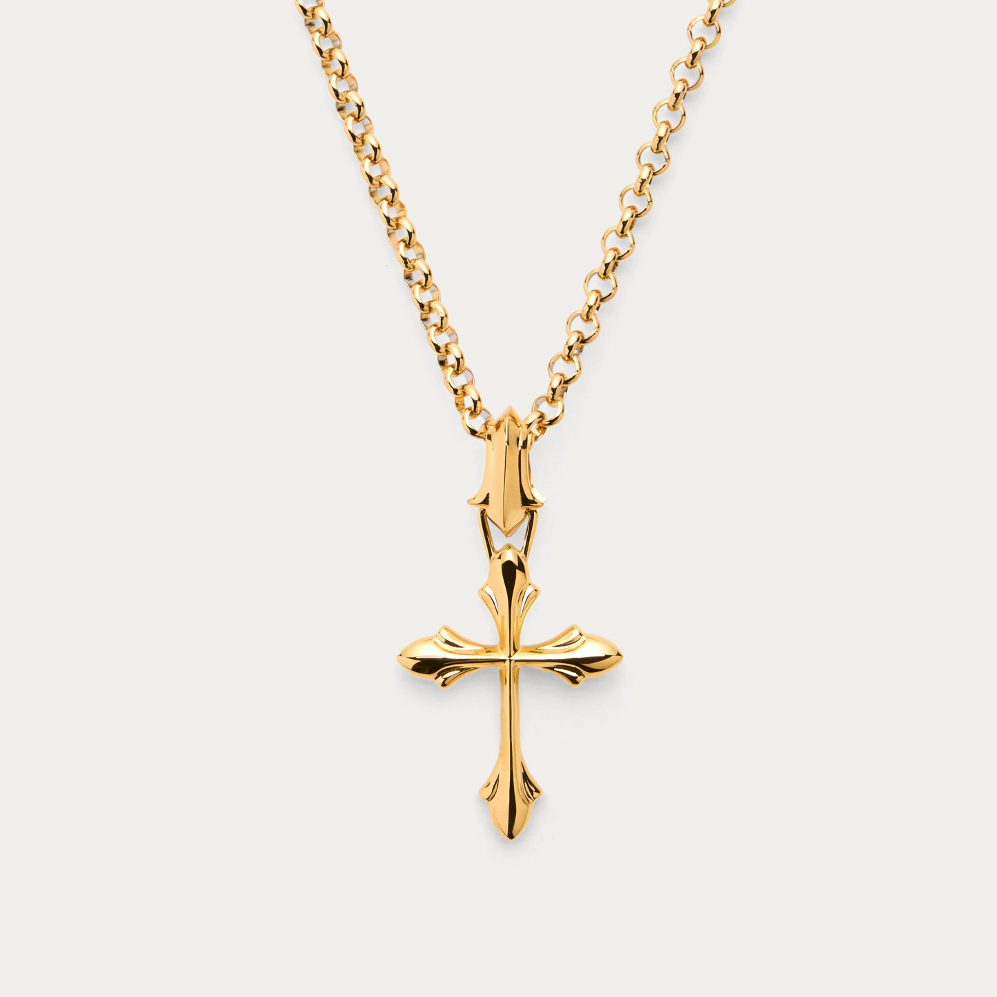GOLD BISHOP PENDANT
