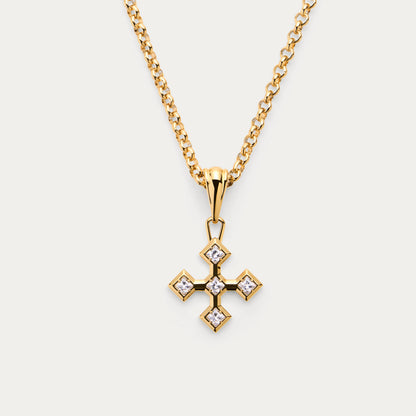GOLD SISTINE PENDANT