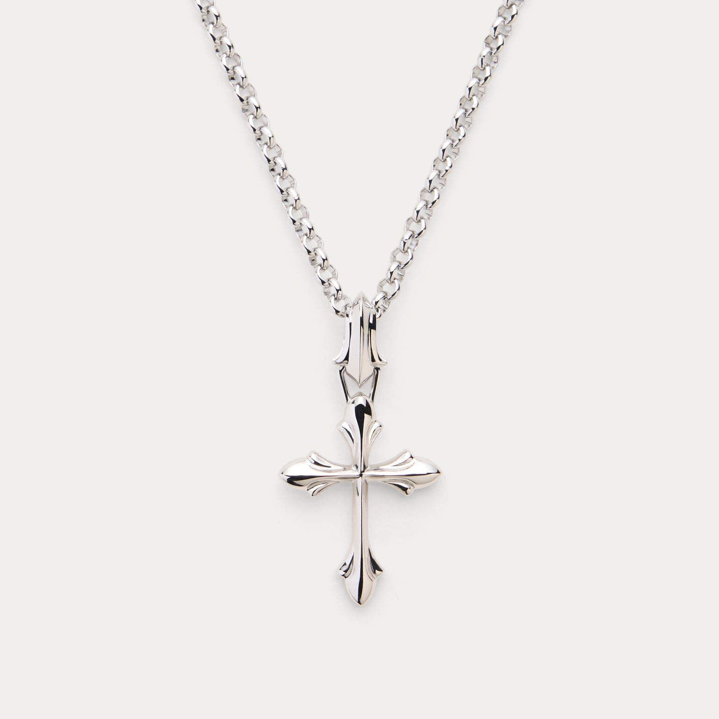 SILVER BISHOP PENDANT