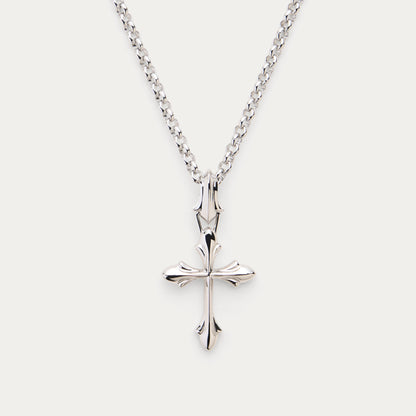 SILVER BISHOP PENDANT