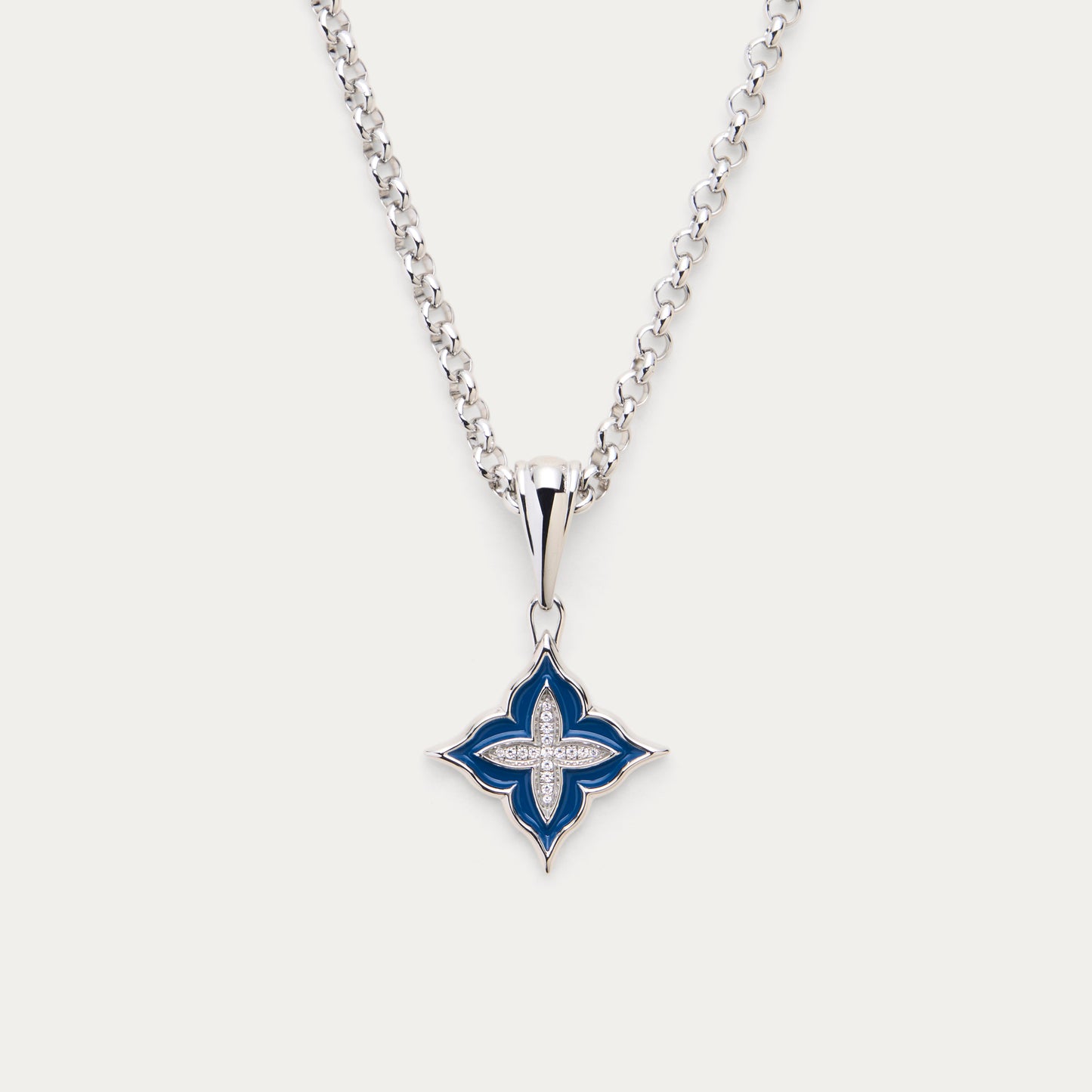 SILVER BLOOM PENDANT