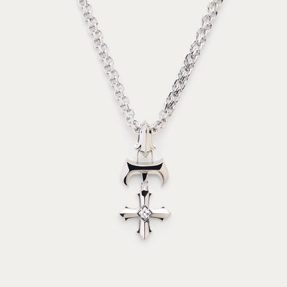 SILVER SAINT PENDANT