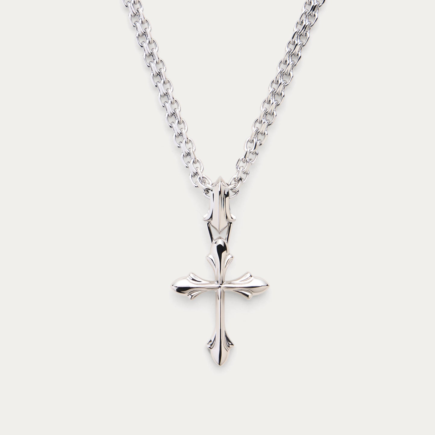 SILVER BISHOP PENDANT