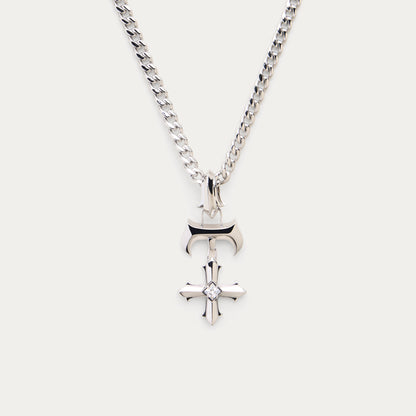 SILVER SAINT PENDANT