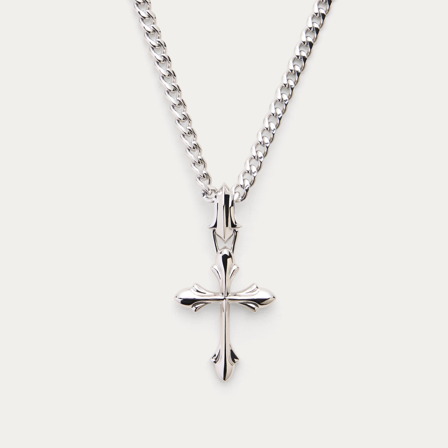 SILVER BISHOP PENDANT