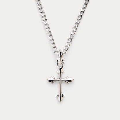 SILVER BISHOP PENDANT