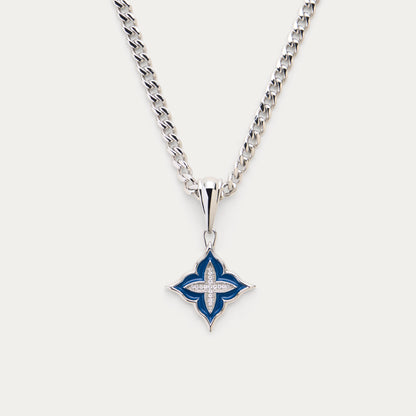 SILVER BLOOM PENDANT