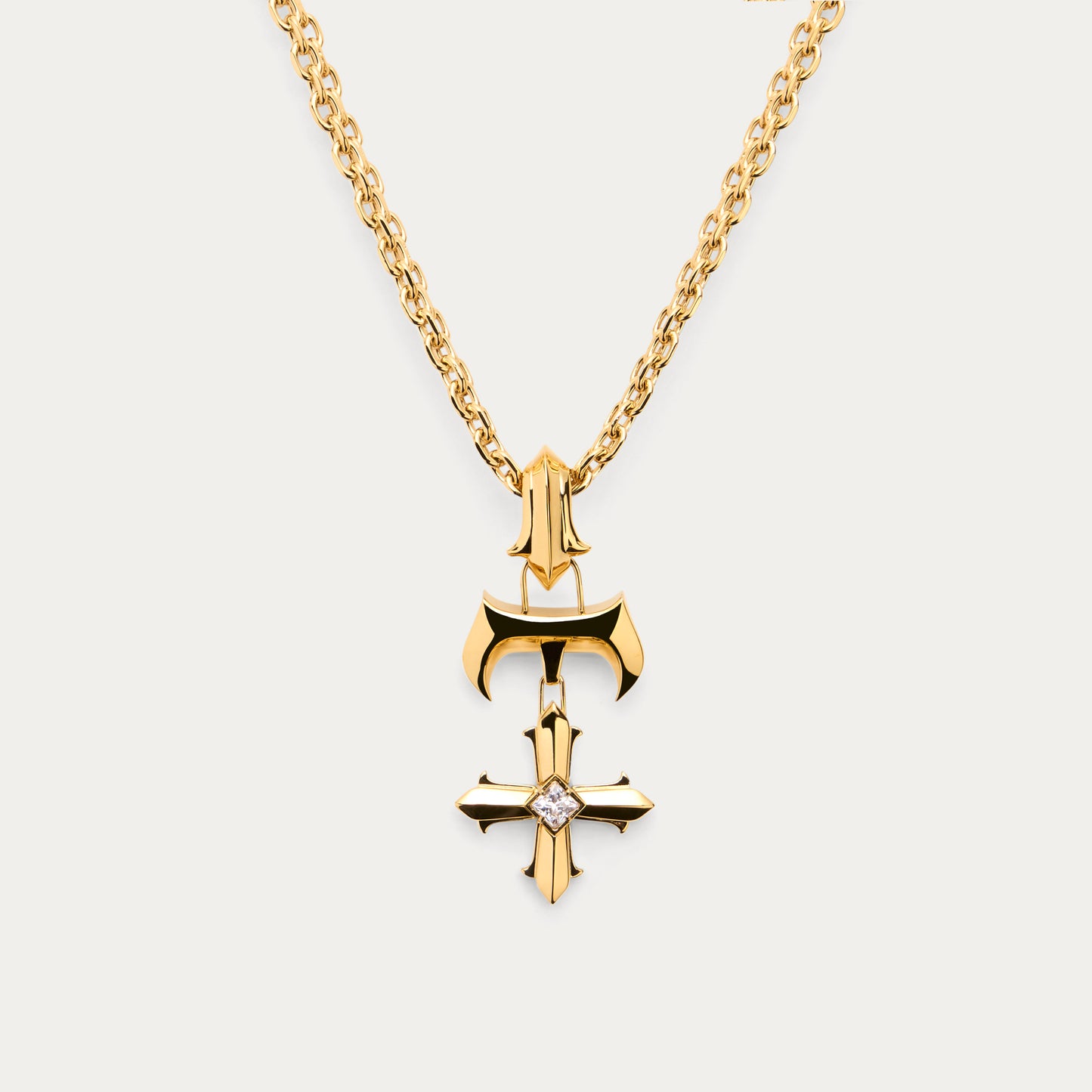 GOLD SAINT PENDANT