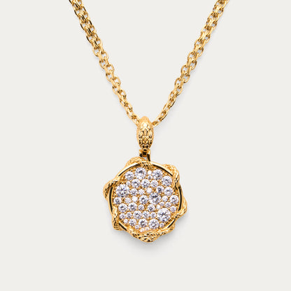 GOLD OROBOROS PENDANT