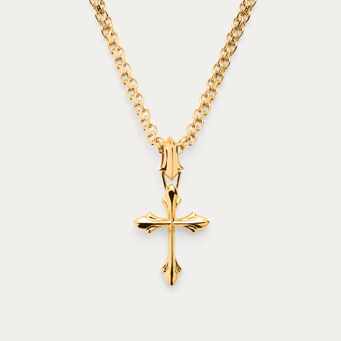 GOLD BISHOP PENDANT