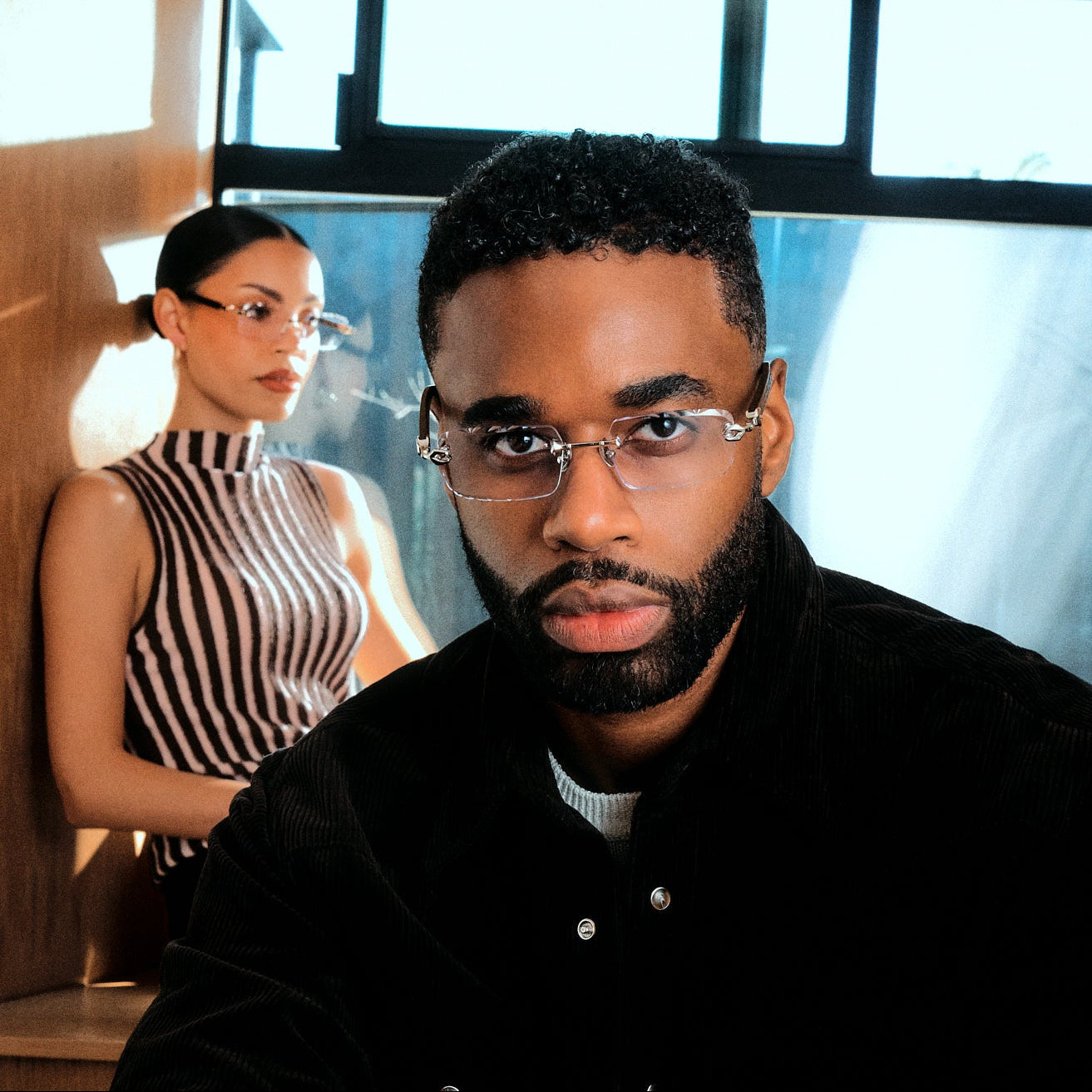 CLEAR SILVER HYDRA GEM CUT