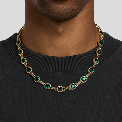 GOLD GLACIER NECKLACE